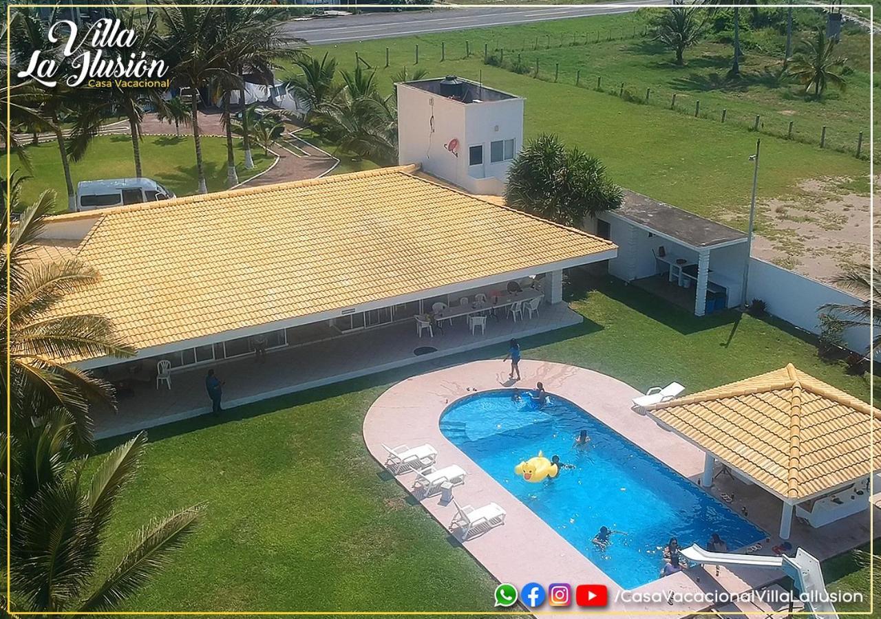 Villa La Ilusion Casa Vacacional Tecolutla Exteriör bild
