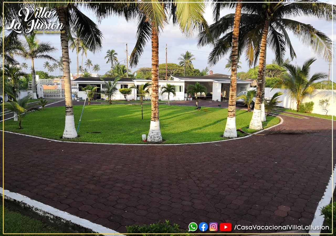 Villa La Ilusion Casa Vacacional Tecolutla Exteriör bild