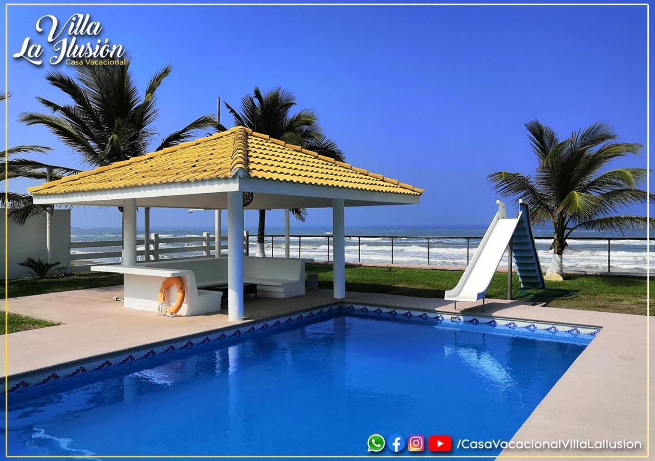 Villa La Ilusion Casa Vacacional Tecolutla Exteriör bild