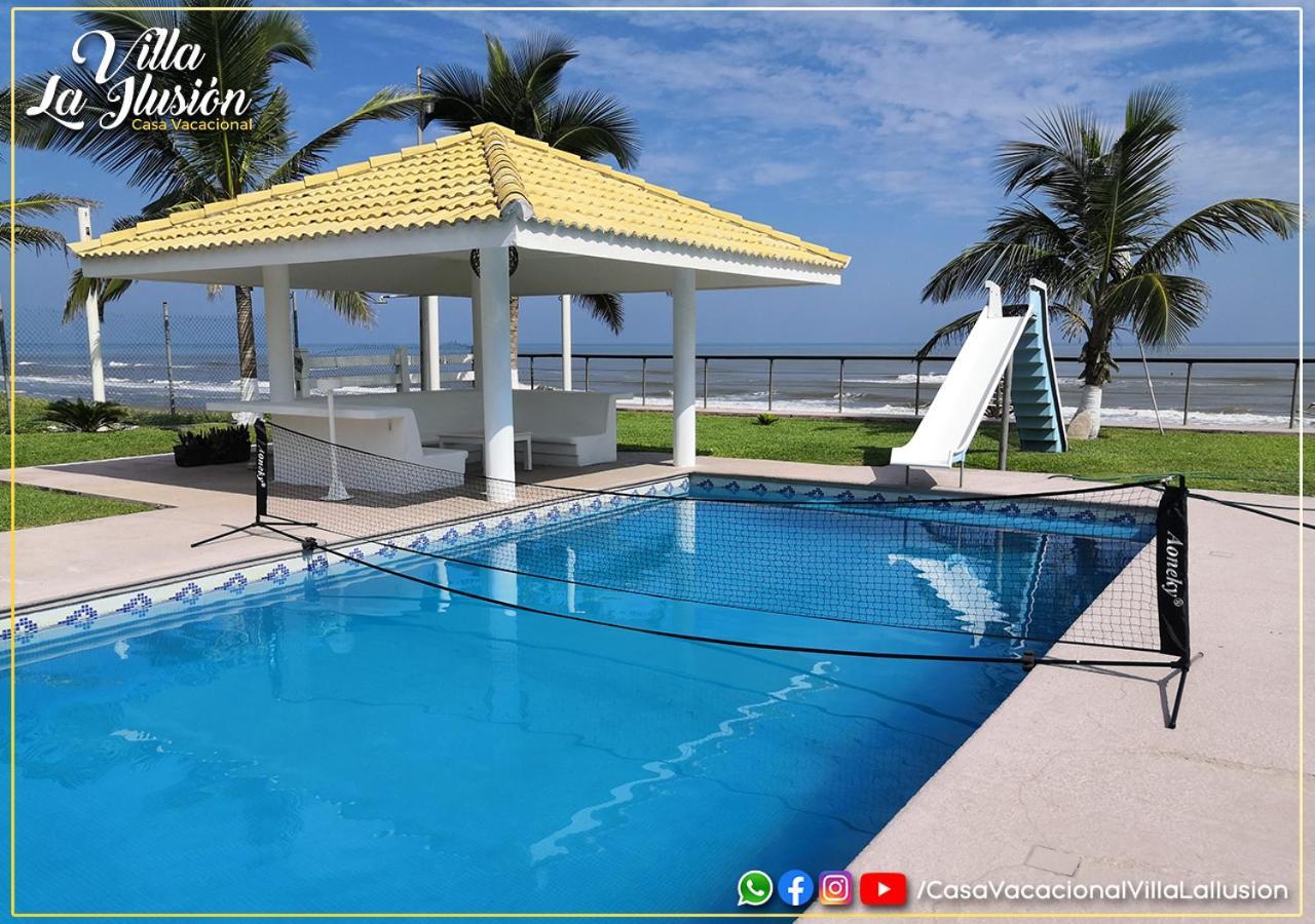 Villa La Ilusion Casa Vacacional Tecolutla Exteriör bild